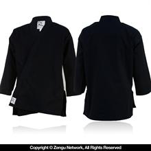KD Elite11 oz. Black Heavyweight Karate Jacket
